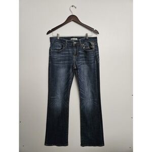 Stetson Women's Sz 12 Long Cotton Blend 816 Bootcut Jeans